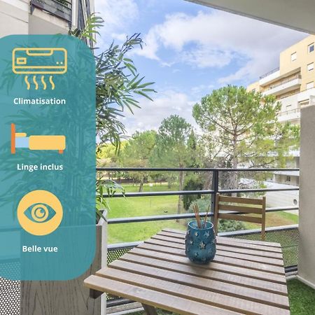 Apartament Superbe Appt Port Marianne, Parking Prive, 4 Personnes Montpellier Zewnętrze zdjęcie